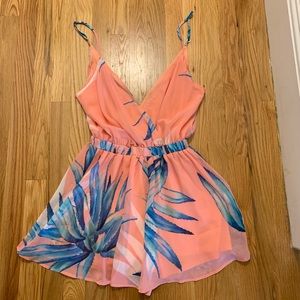 New SMYM Olympia Romper in Tropical Twist, Medium